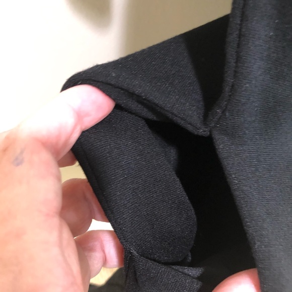 Eliza J New York Button Bow Black Dress size 8 - Picture 6 of 7